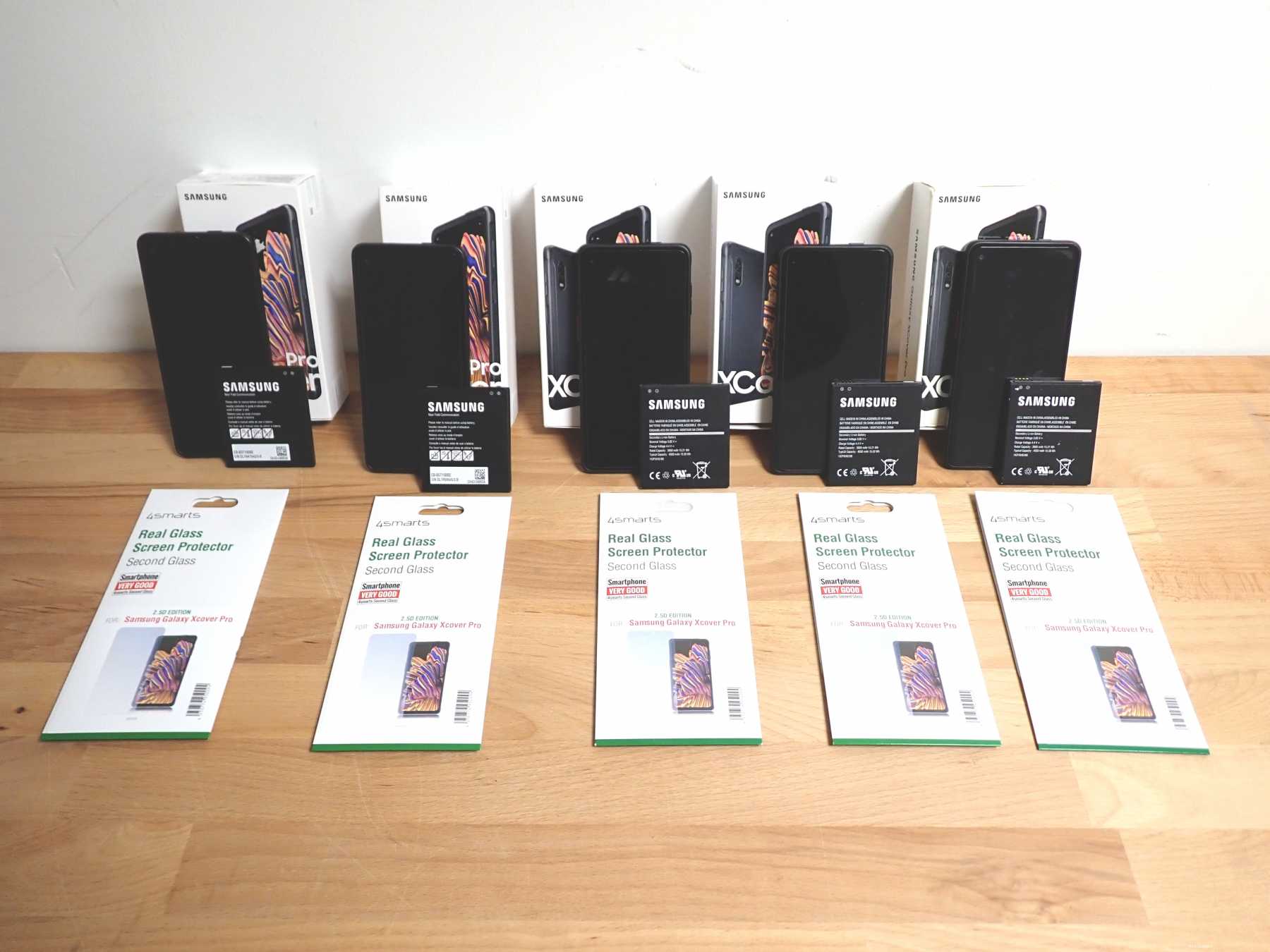 5 używanych smartfonów Samsung Galaxy XCover Pro SM-G715FN/DS - 64GB