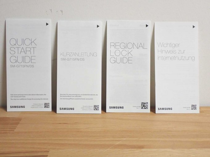 verschiedene Unterlagen