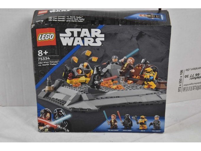1 “Lego” Star Wars Obi-Wan Kenobi vs. Darth Vader Nr. 75334