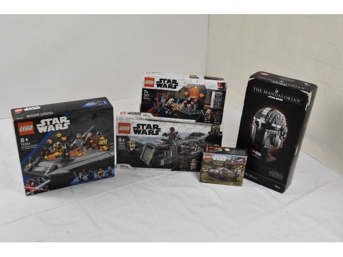 5 verschiedene „LEGO“ Sets Star Wars