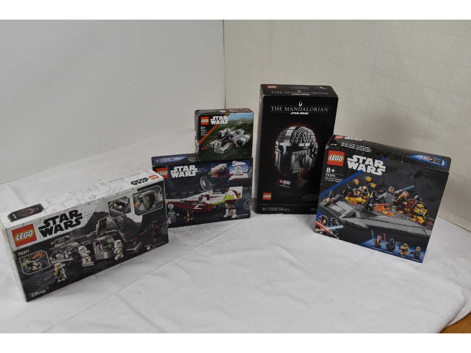 5 verschiedene „LEGO“ Sets Star Wars