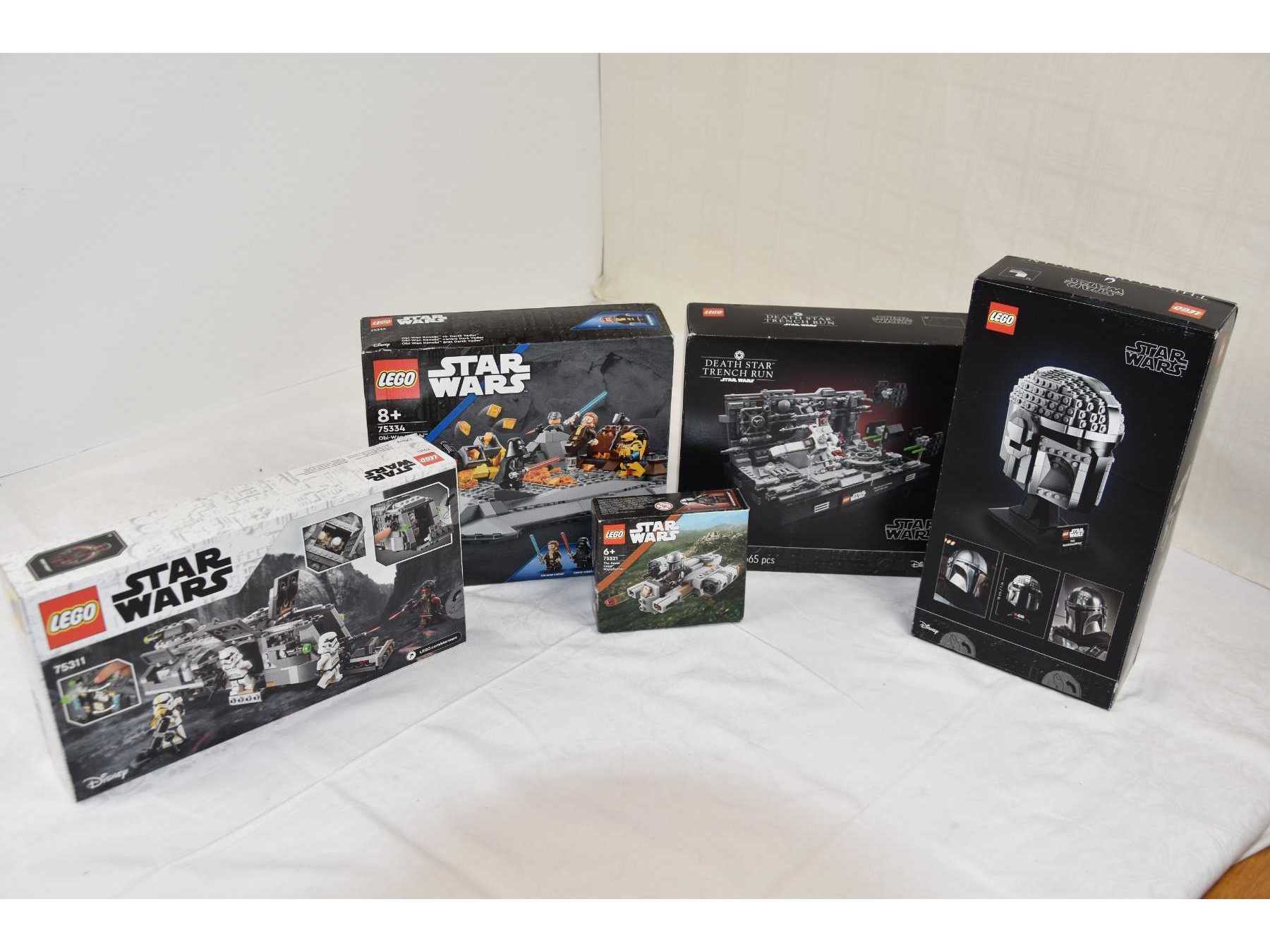 5 verschiedene „LEGO“ Sets Star Wars