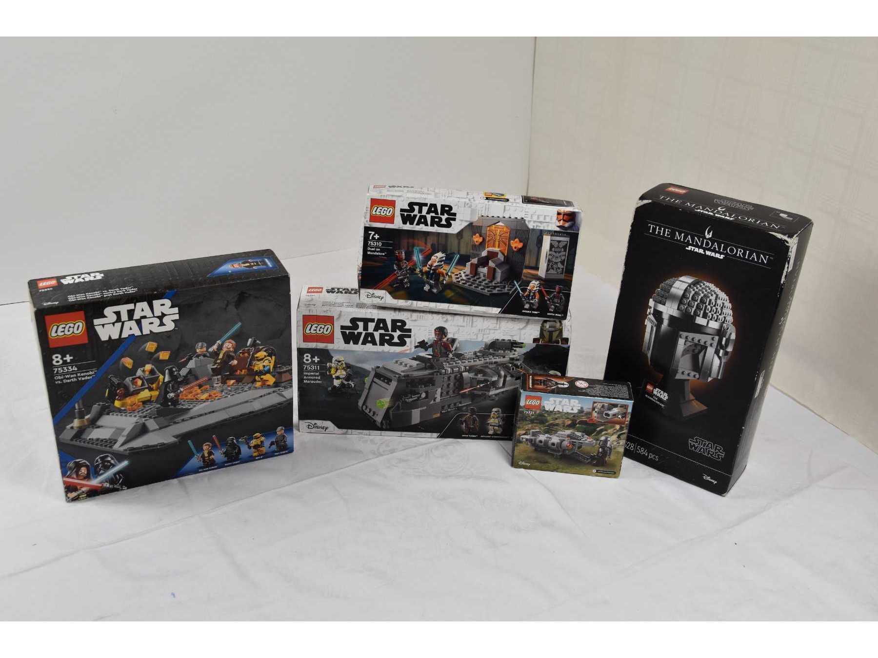 5 verschiedene „LEGO“ Sets Star Wars