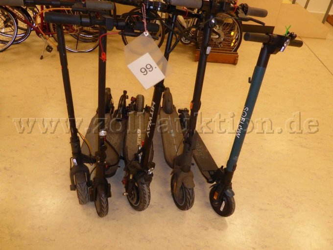 Konvolut 5 E-Scooter