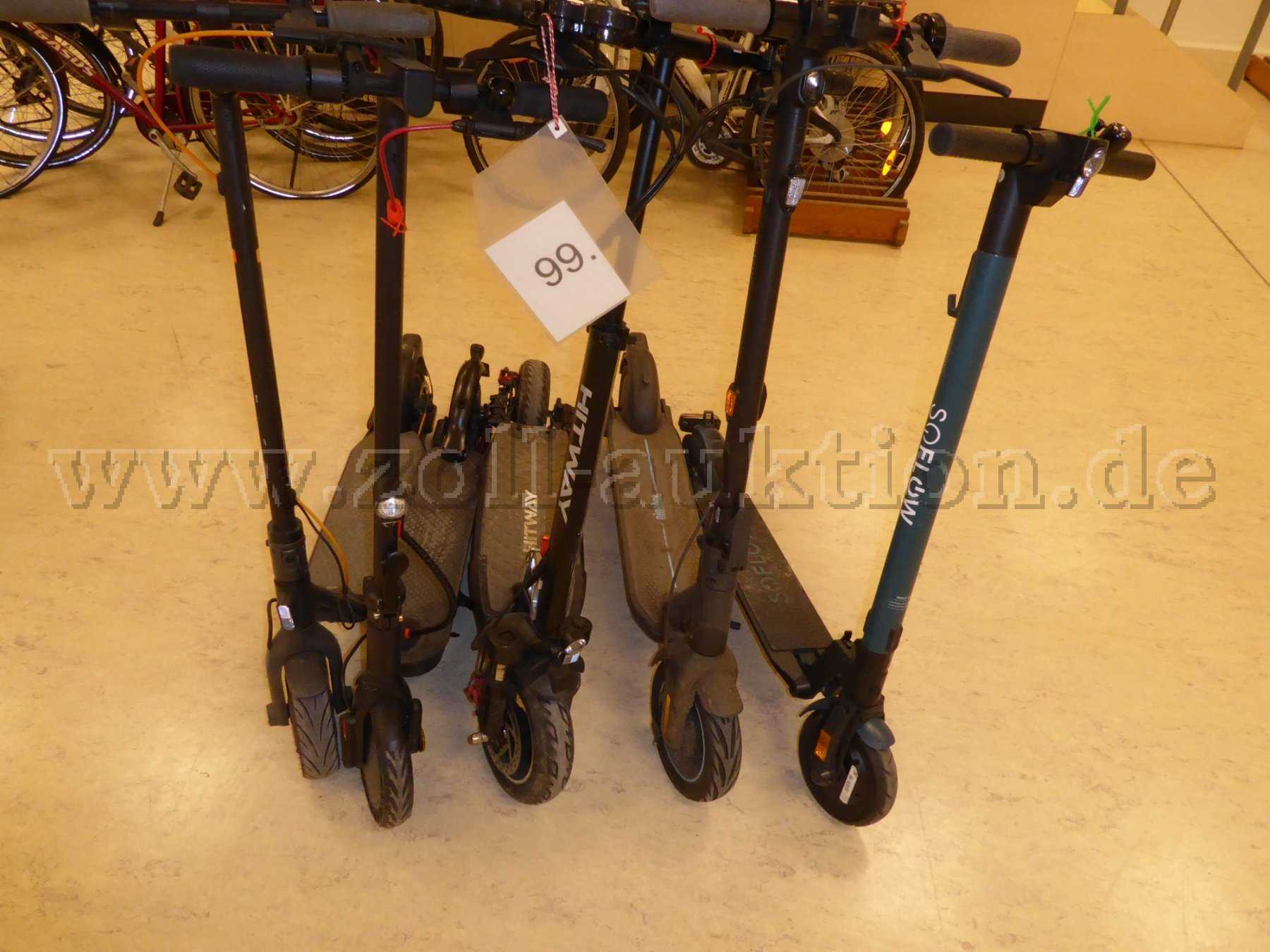 Konvolut 5 E-Scooter