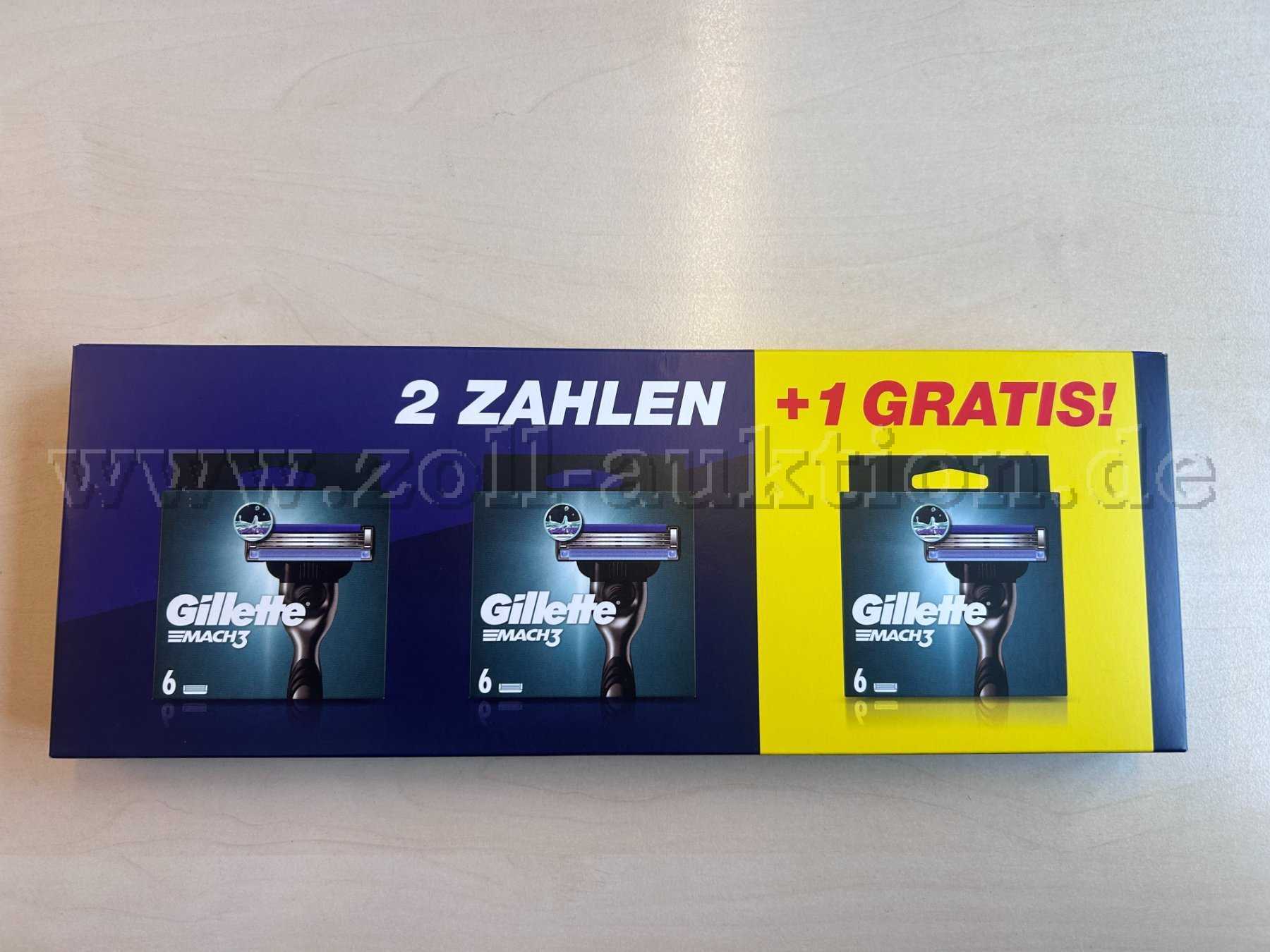 Verpackung Rasierklingen Vorderseite