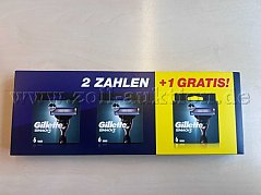 Verpackung Rasierklingen Vorderseite