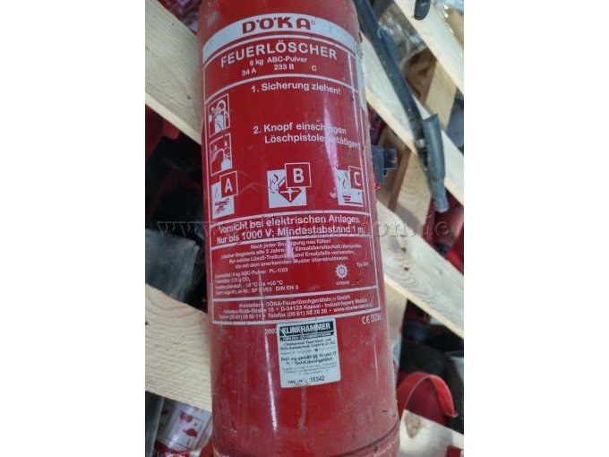 Döka 6 kg ABBC Pulver Feuerlöscher