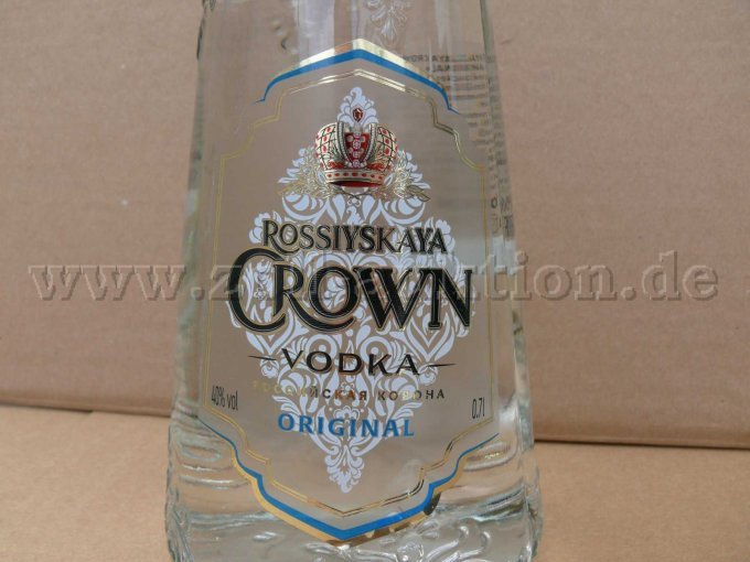 Flasche Vorderseite Etikett Angabe Vol.%