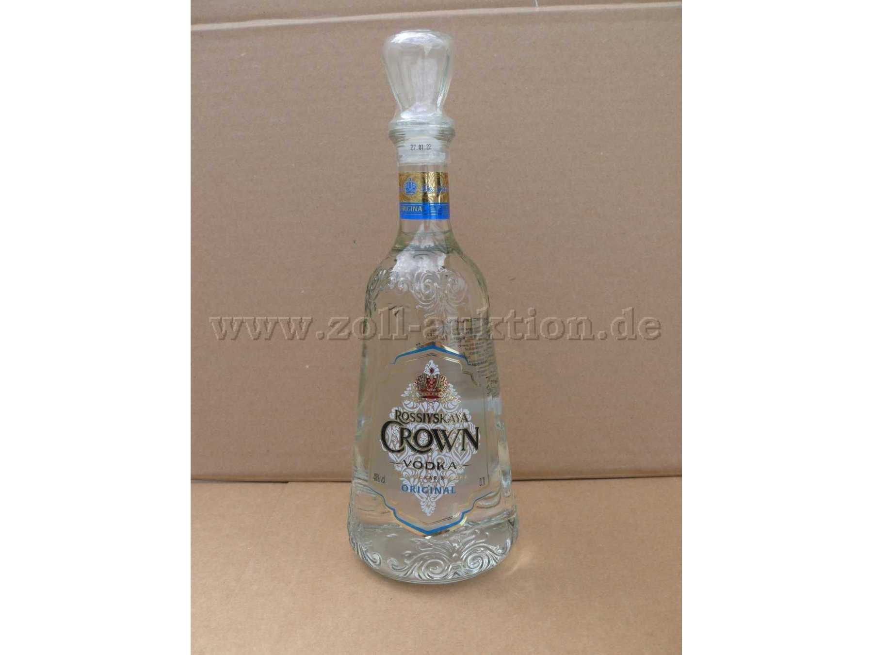 Russischer Vodka Rossiyskaya Crown