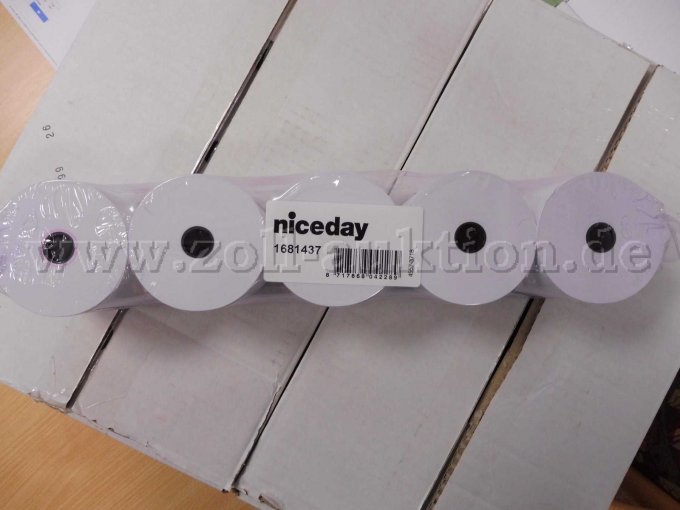 Ein Streifen a´5 Rollen