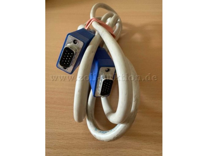 VGA Kabel graue Ummantelung