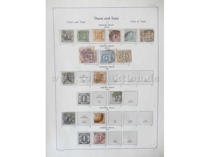 Teilansicht Thurn und Taxis