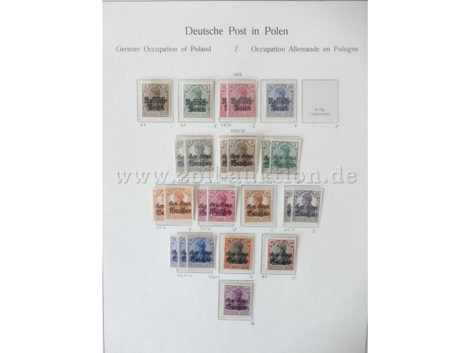 Teilansicht Deutsche Post in Polen