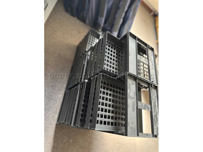 5 Ablageboxen von der Seite