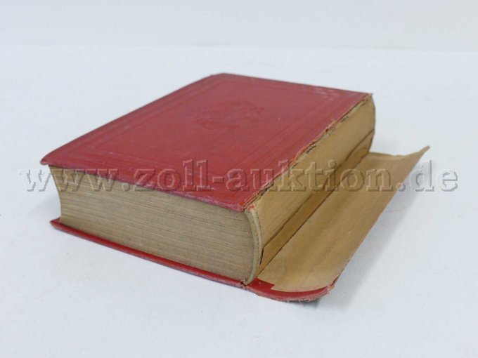 bei Band IV ist der Buchrücken vom hinteren Deckel gelöst