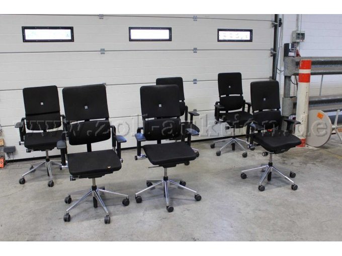 6 Bürodrehstühle von Steelcase, Modell Please, gebraucht, defekt, für Bastler – kavel bij Zoll-Auktion, Berlin