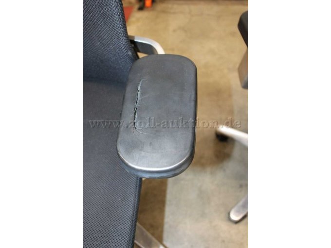 6 Bürodrehstühle von Wilkhahn, Modell ON, Stoff, Schwarz, gebraucht, für Bastler – foto 3 – kavel bij Zoll-Auktion, Berlin