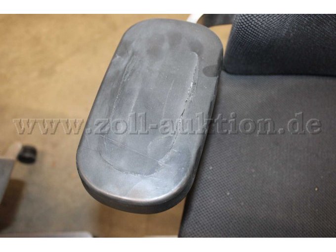 6 Bürodrehstühle von Wilkhahn, Modell ON, Stoff, Schwarz, gebraucht, für Bastler – foto 7 – kavel bij Zoll-Auktion, Berlin
