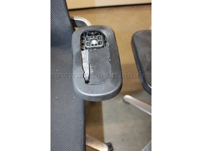 6 Bürodrehstühle von Wilkhahn, Modell ON, Stoff, Schwarz, gebraucht, für Bastler – foto 8 – kavel bij Zoll-Auktion, Berlin