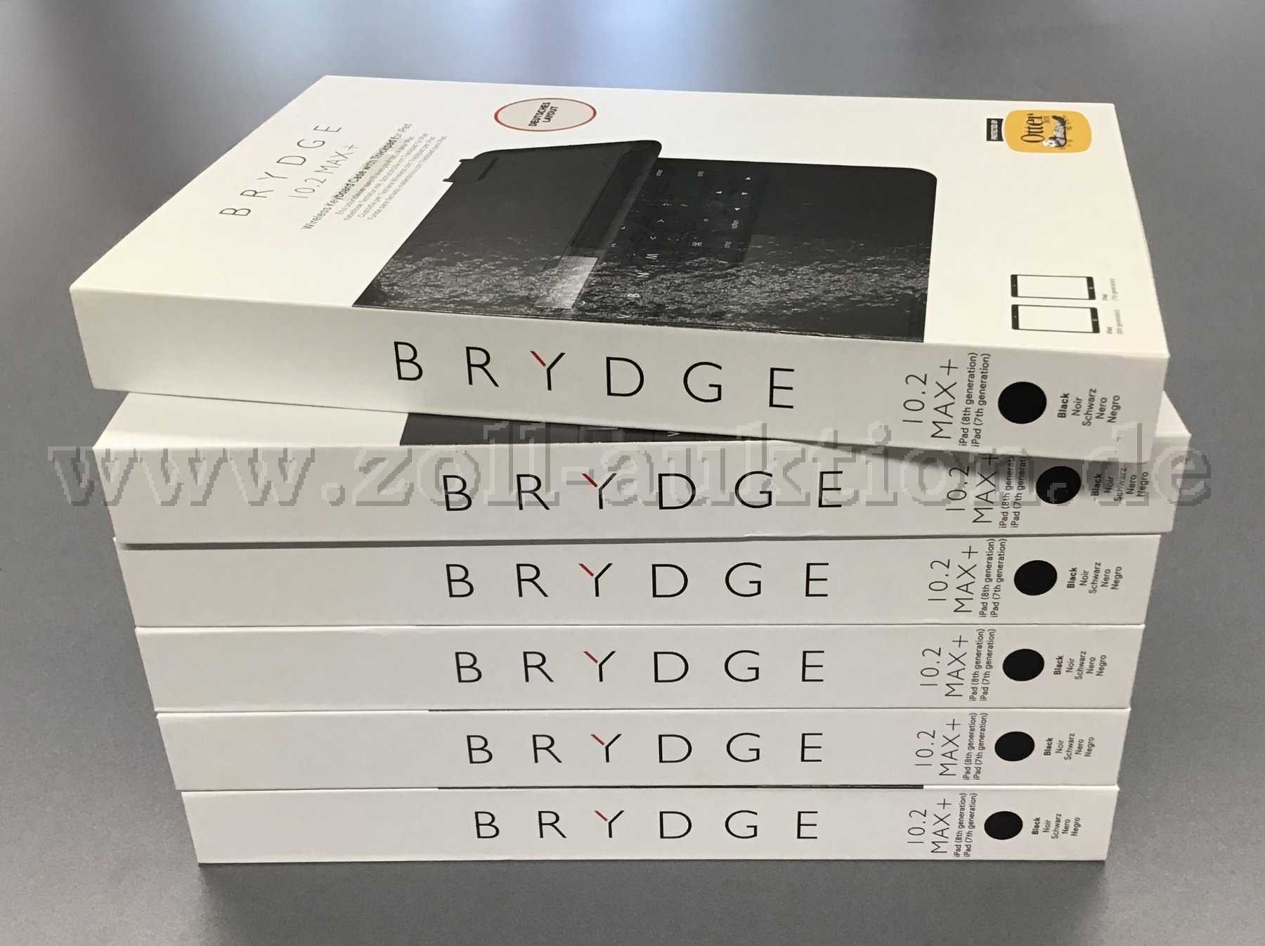 6 BRYDGE pouzdra/klávesnice pro iPad 10,2" s poškozením