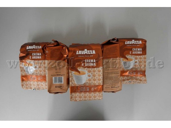 Beutel Kaffeebohnen Lavazza Crema e Aroma á 1 kg
MHD 30.10.2025