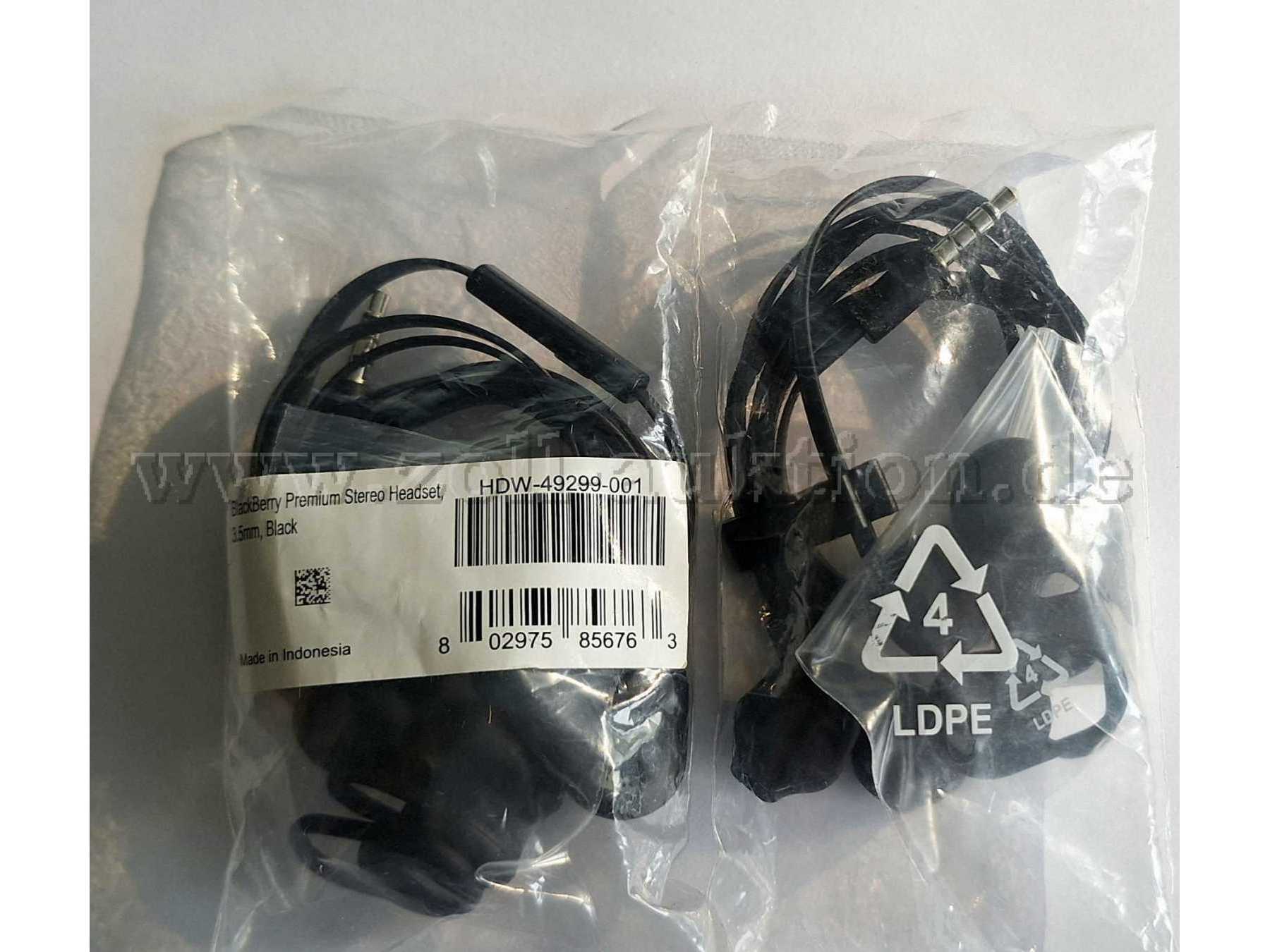 BlackBerry Stereo-Headset