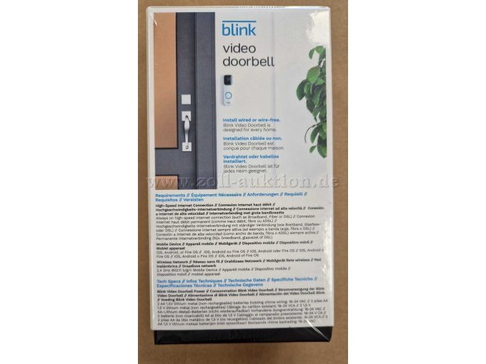 blink video doorbell