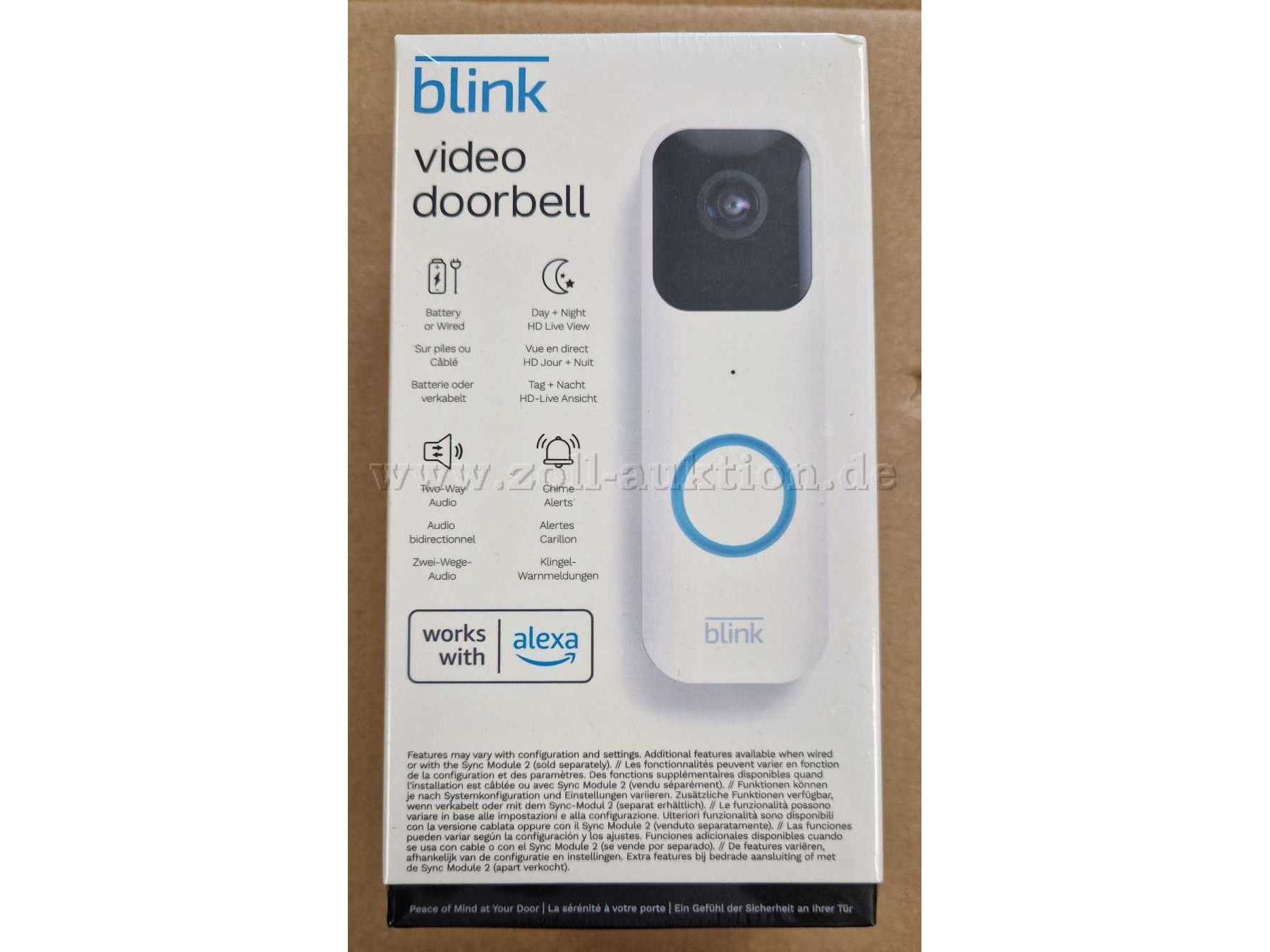 blink video doorbell