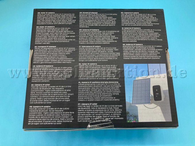 Rückansicht OVP Solar Kamera