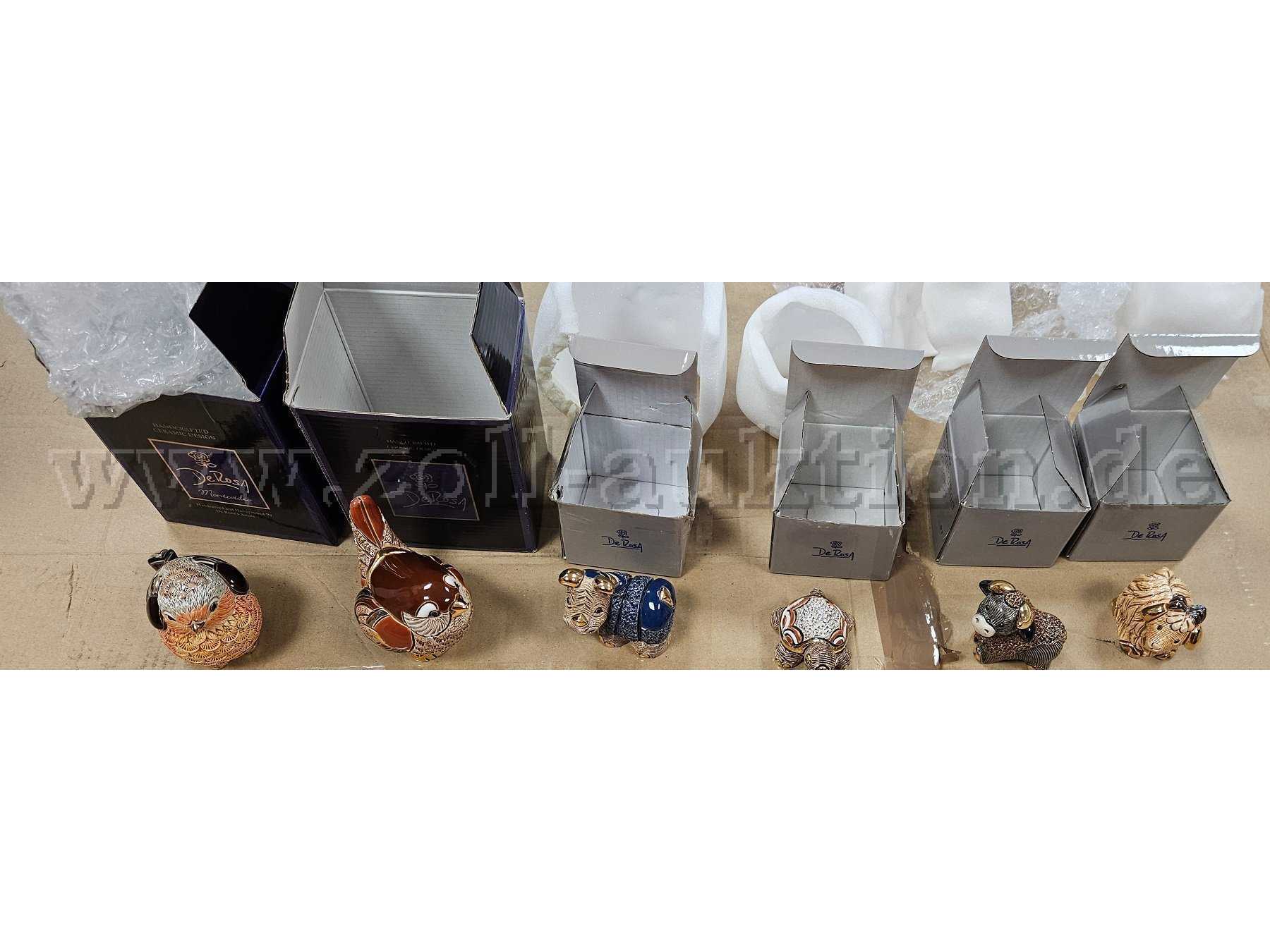 Konvolut De Rosa Figuren