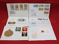 Gesamtansicht der Briefmarken