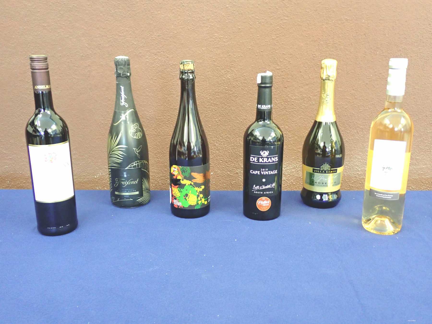 verschiedener Wein & Sekt