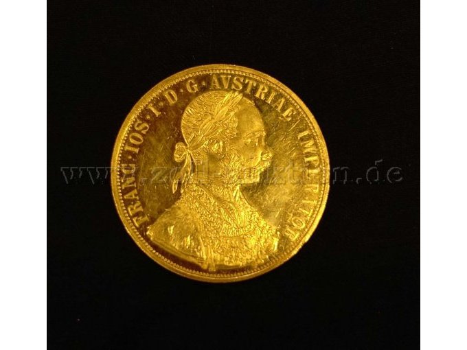 Oberseite: 4er Dukat 1915