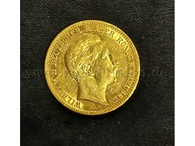 obere Seite 20 Mark mit Kaiser Wilhelm II