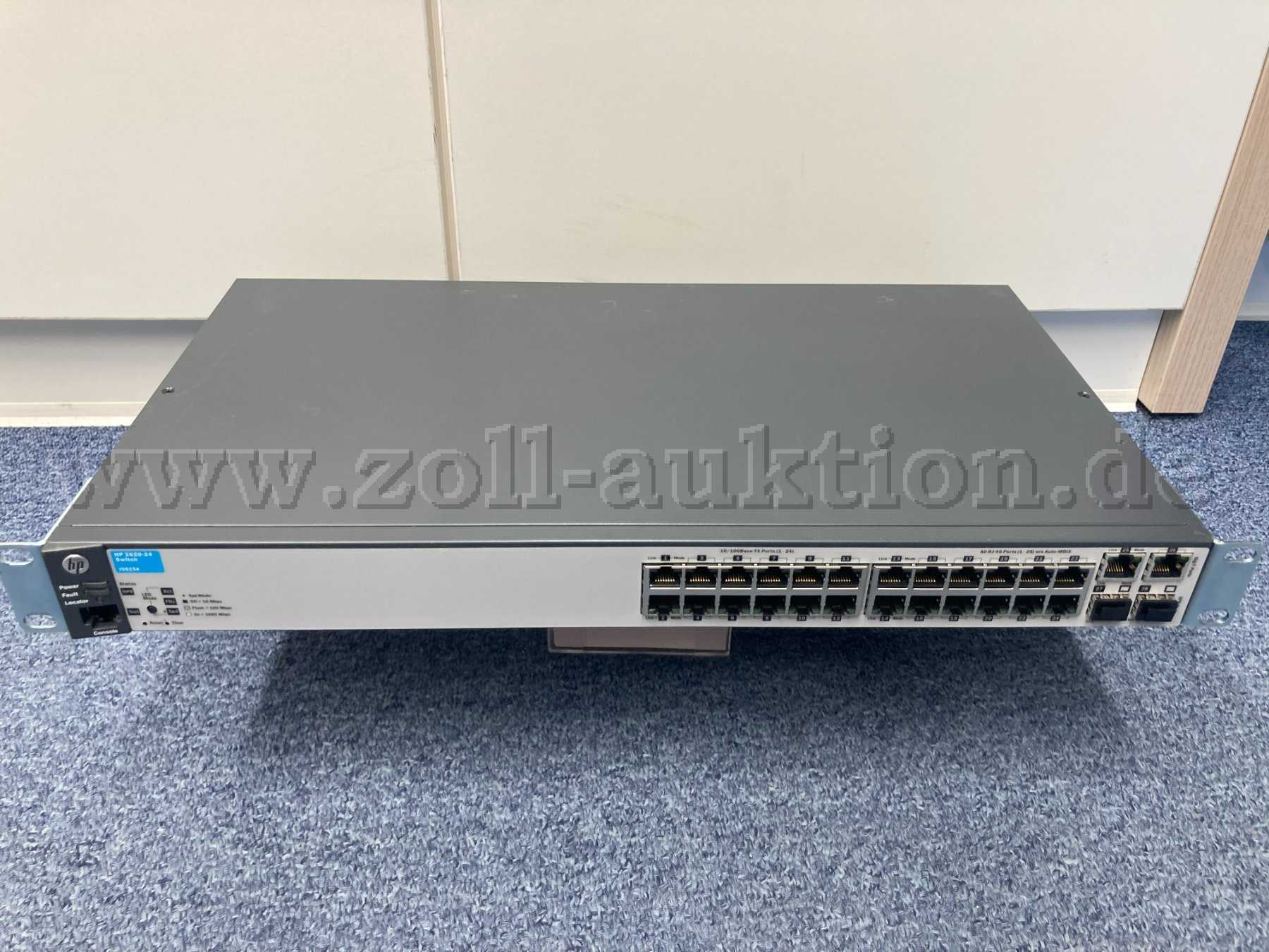 HP 2620-24 Switch Frontansicht