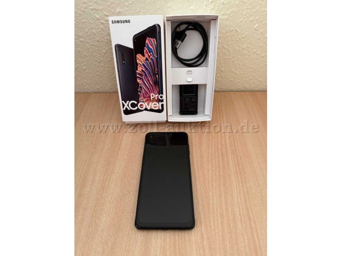 Handyschachtel geöffnet mit Handy