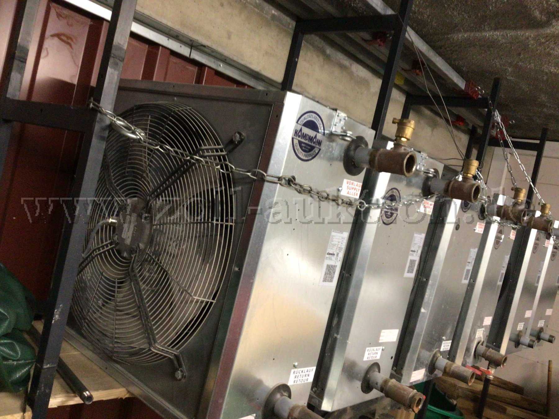 Seitenansicht Heizgeräte