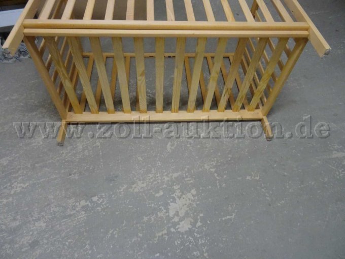 Kinderbett - Sicht von unten