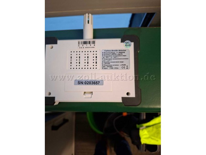 Rückseite des Gerätes