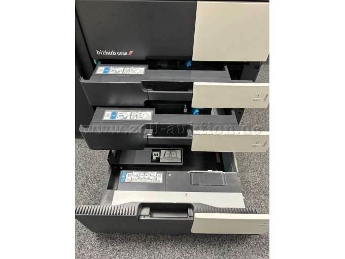 Beispielbild Konica Minolta bizhub C558 - Papierfächer