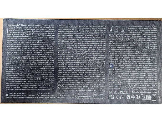 Originalverpackung Rückseite