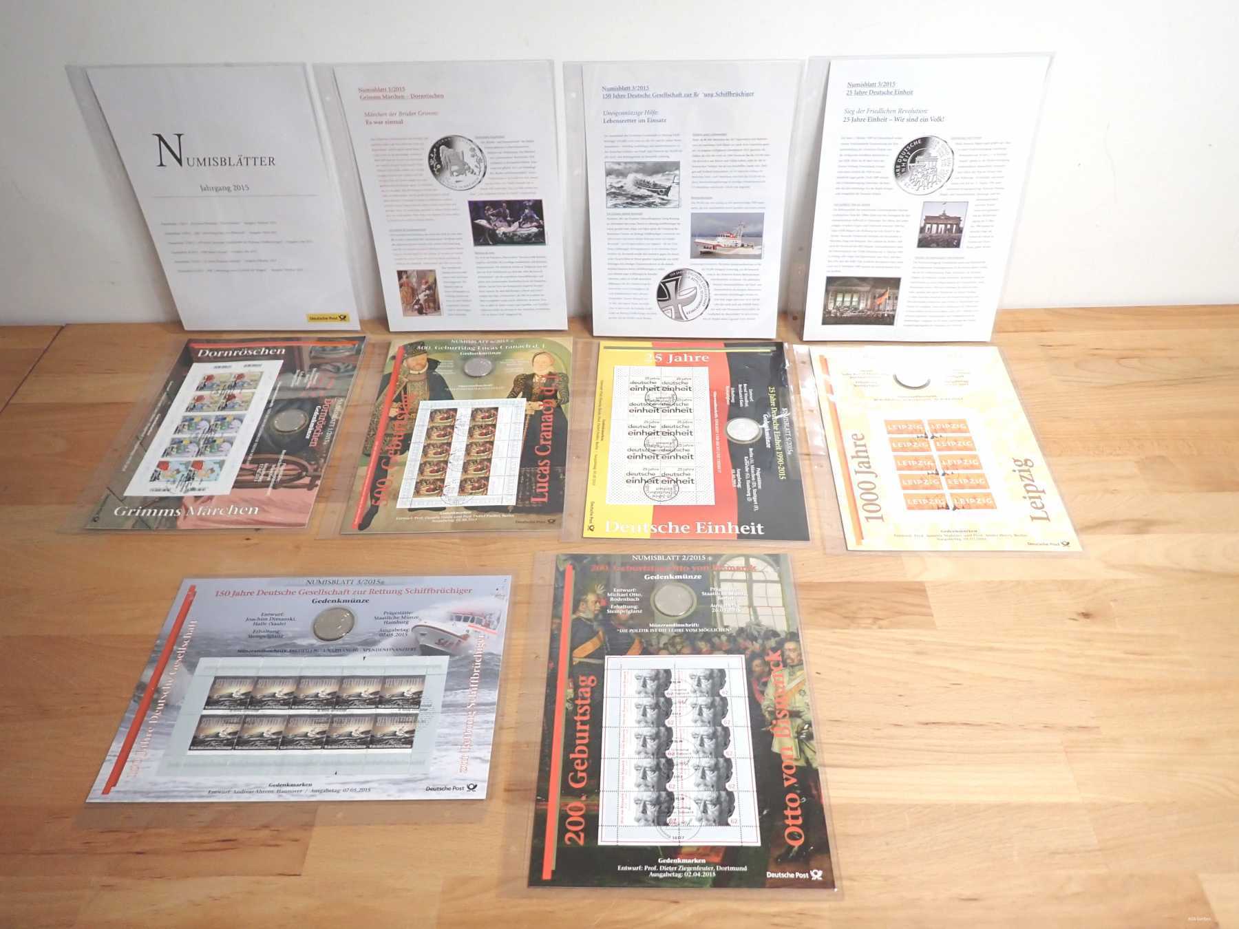 Numisblätter & Beiblätter