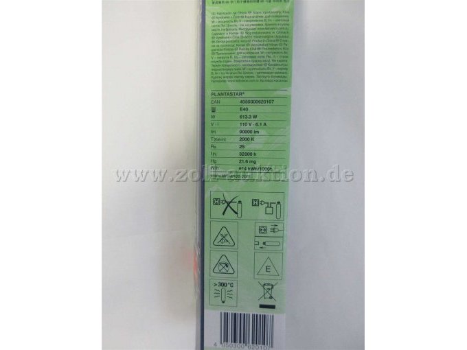 Osram Plantastar Beschreibung