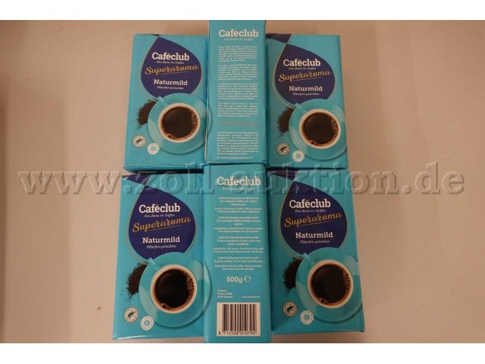 6 Pakete Kaffee Cafeclub Superaroma Naturmild 6 Pakete Kaffee Cafeclub Superaroma Naturmild