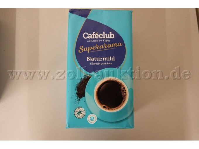 Detailansicht Kaffeepaket