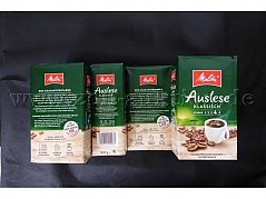 6 Pakete Kaffee Melitta Auslese Klassisch, gemahlen á 500g, ovp.
MHD 16.05.2026