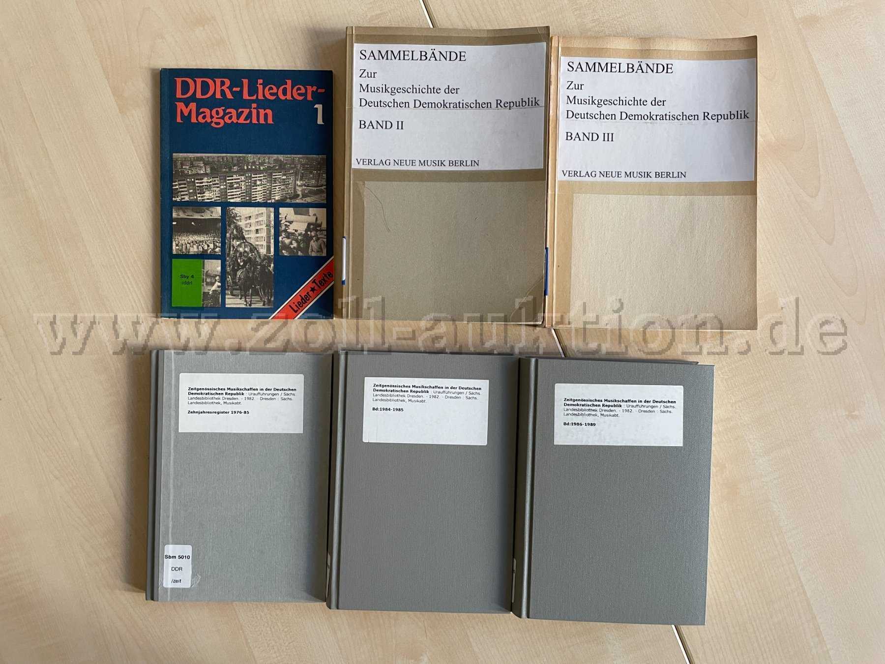 Magazine Musik DDR