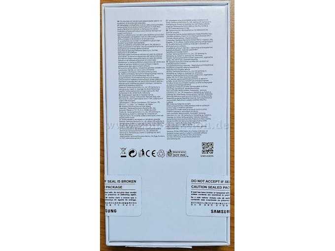 Rückseite Originalverpackung