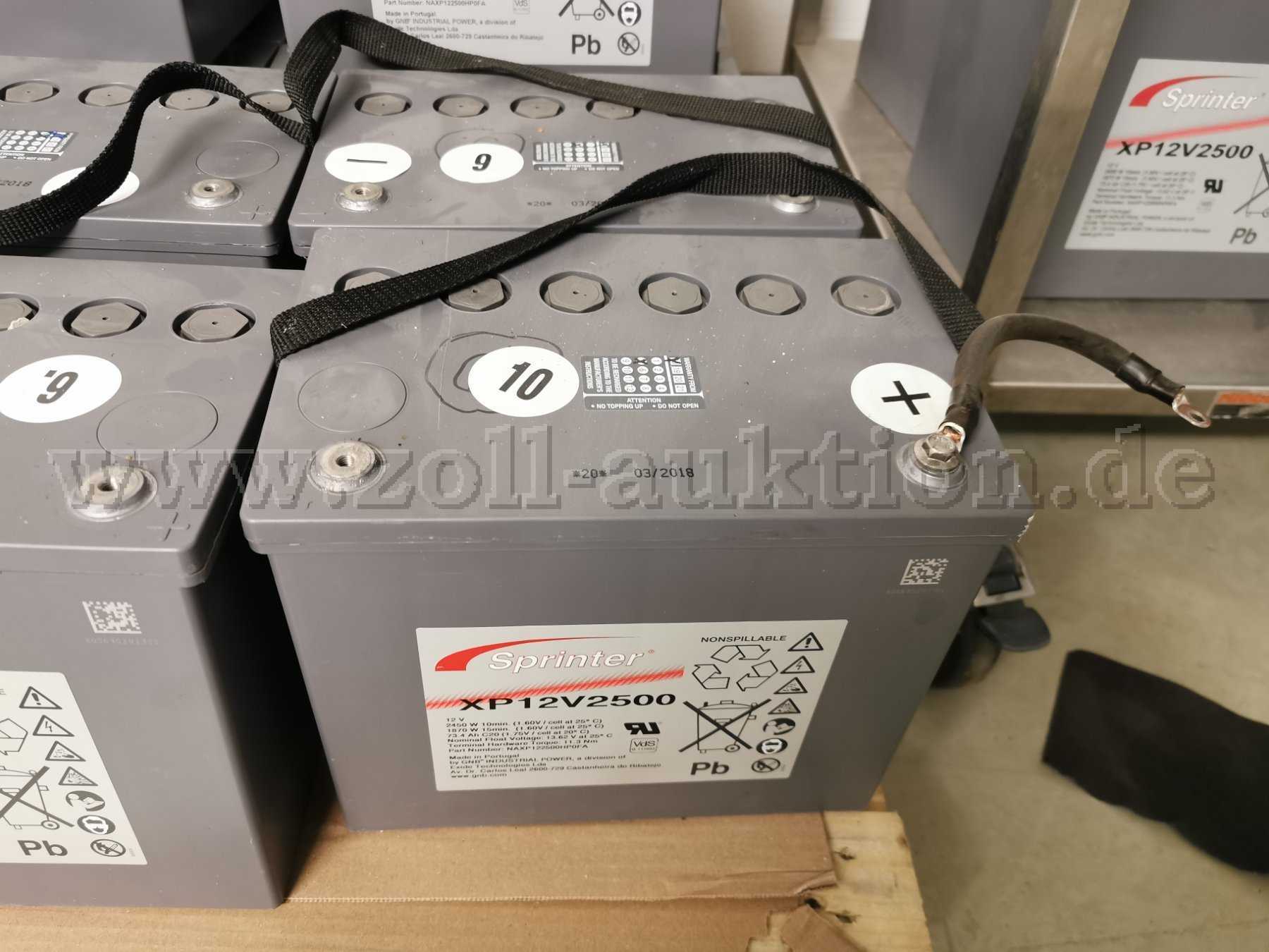 Batterie XP12V2500
